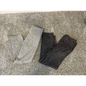 Women’s Old Navy Active Legging Bundle 2 Pairs Gray Size Small Capri